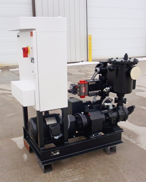 Pump Skid with Cabinet